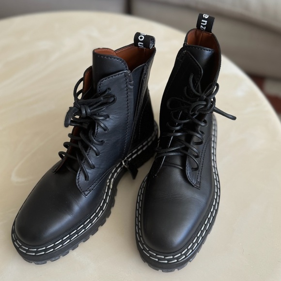 Proenza Schouler Lug Sole Platform combat boots - Picture 2 of 9